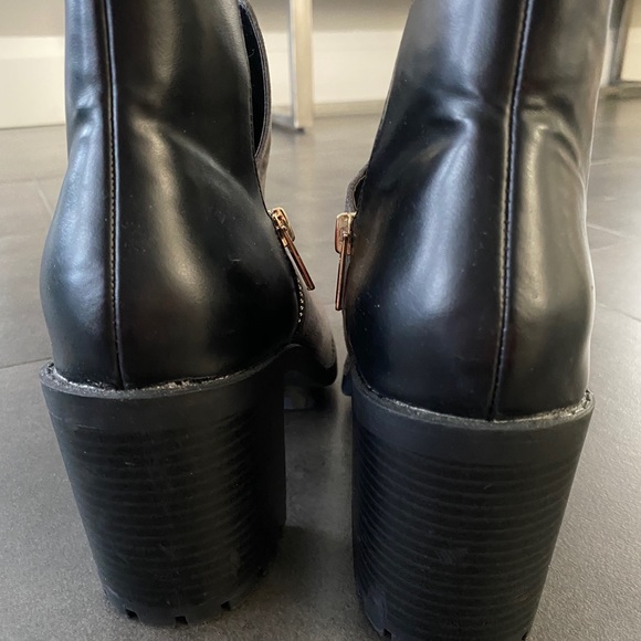 Zara Heeled Boots 41/10 Women - Picture 4 of 7